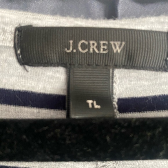 J Crew Striped Tank Maxi Sundress  L T - Picture 2 of 4